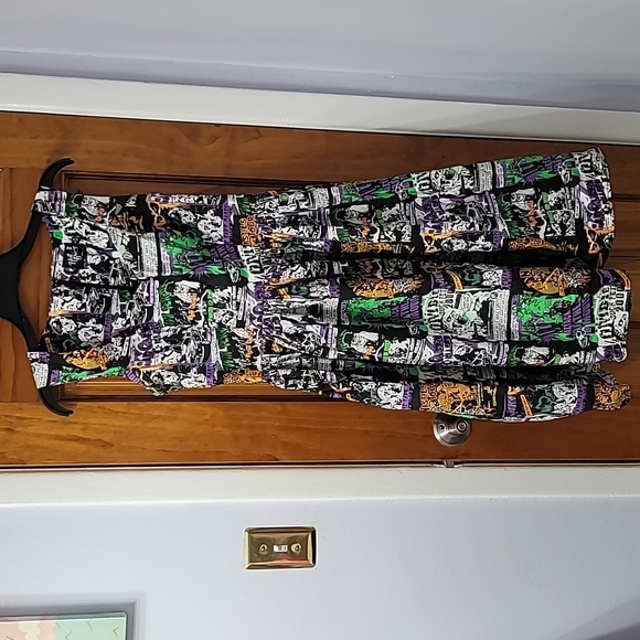 Hell Bunny Be Afraid Dress - Picture 1 of 6